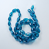 Electroplate Glass Beads Strands EGLA-R008-6x4mm-4-2