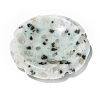 Natural Sesame Jasper Worry Stone for Anxiety PW-WG35396-09-1