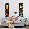 Moon & Sun Pattern Polyester Decorative Wall Tapestrys AJEW-WH0399-023-6