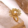 304 Stainless Steel Finger Rings for Women SA-CBA6EDB-10G-1