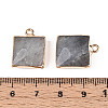Natural Labradorite Faceted Pendants G-T139-95A-3