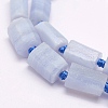 Natural Blue Lace Agate Beads Strands G-F509-63-01-3