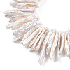 Baroque Natural Keshi Pearl Beads Strands PEAR-S020-H11-2