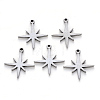 Tarnish Resistant 304 Stainless Steel Pendants STAS-N092-37-1