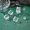304 Stainless Steel Stud Earring Findings STAS-UN0019-62G-3