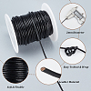 20M Round Cowhide Leather Cord WL-WH0015-01B-02-4