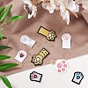 Mega Pet 20Pcs 10 Style Computerized Embroidery Cloth Self Adhesive Patches DIY-MP0001-06-6
