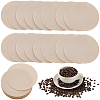 100Pcs Paper Coffee Filters FIND-WH0423-58A-1