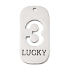 304 Stainless Steel Pendants STAS-D200-02D-P-1