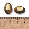 Natural Tiger Eye Oval Beads GG-D002-08G-3