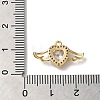 Brass Micro Pave Cubic Zirconia Pendants KK-B079-10G-3