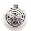 Tibetan Style Alloy Pendants TIBE-ZN2312-AS-NR-1