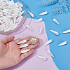 100Pcs ABS Plastic Imitation Shell Pearl Beads KY-HY0001-21-4