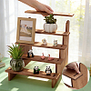 5-Tier Assemble Wood Display Riser Stands ODIS-WH0095-019A-3