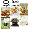 90M Round Plastic Rattan Cord OCOR-WH0077-134B-5