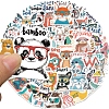 50Pcs PVC Waterproof Stickers PW-WG2814F-01-3