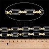 Rack Plating Acrylic & CCB Plastic Chain CHAC-H001-01L-2