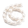 Natural Cultured Freshwater Pearl Beads Strands PEAR-P062-10J-3