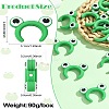 20Pcs Frog Ear Silicone Focal Beads SIL-CJ0002-83B-8