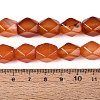 Natural Red Agate Beads Strands GG-N361-06A-02-5