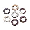 Natural Paua Shell Linking Rings SSHEL-N041-01A-1