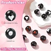 15Pcs 3 Colors Handmade Glass Enamel Beads GLAA-YW0005-87-2