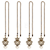 Brass Ceiling Fan Pull Chain Extenders AJEW-PH01441-1