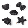 5Pcs 5 Styles Handmade Polymer Clay Pendants RB-BT0001-05D-3