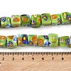 Handmade Millefiori Lampwork Beads LAMP-G170-04-5