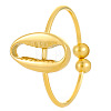 Ocean Theme Alloy and 201 Stainless Steel Cuff Toe Rings FS-WGDF1B5-04-1