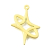 Spray Painted Alloy Pendants AL-CBA31C4-01C-1