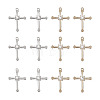 Cheriswelry 32Pcs 2 Colors Zinc Alloy Pendants ALRI-CW0001-01-12