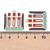 Alloy Enamel Pendants ENAM-L055-01F-01-3