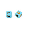 Plating Acrylic Beads X-MACR-N012-23-4