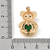 Brass Glass Pendants GL-K001-03-3