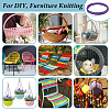 Plastic Rattan Wicker Strips DIY-WH0816-132A-5