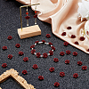 50Pcs Opaque Resin Beads RESI-DC0001-59-4