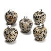 Natural Dalmatian Jasper Pendants GG-K002-15H-1