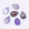 Natural Amethyst Cabochons G-P384-N01-1