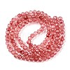 Transparent Glass Beads Strands GLAA-T023-4mm-A13-2