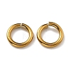 Ion Plating(IP) 304 Stainless Steel Open Jump Rings STAS-M081-02G-04-1