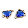 Transparent K9 Glass Connector Charms LS-GLAA-N038-60-F08-2