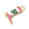 Printed Brass Pendants KK-K274-06G-15-2