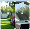 3Pcs Crystal Glass Hanging Sun Catcher AJEW-TADJ0001-08C-7