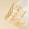 Fashionable Hollow Alloy Cuff Bangles for Women FS-WGDCE3E-01-2