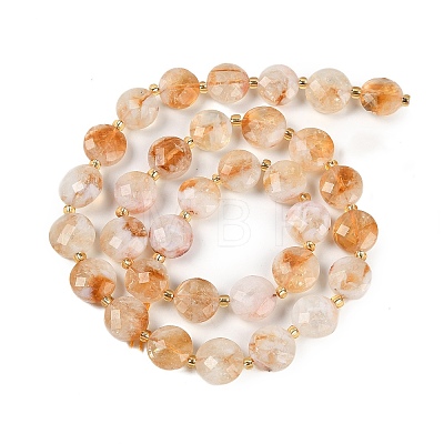 Natural Citrine Beads Strands G-B094-A15-01-1