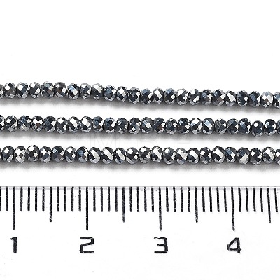 Natural Terahertz Stone Beads Strands G-J400-C10-01-1