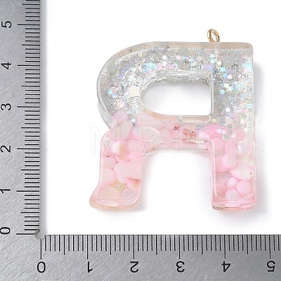 Resin Pendants RESI-B029-01P-R-1