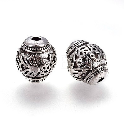 Tibetan Style Alloy Beads PALLOY-J716-19AS-1