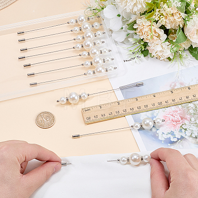 10Pcs Brass Brooches JEWB-CP00003-1